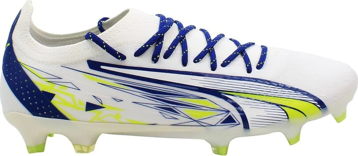 Puma Future Ultimate Christian Pulisic FG/AG puma white/lime smash/clyde royal (Herren)