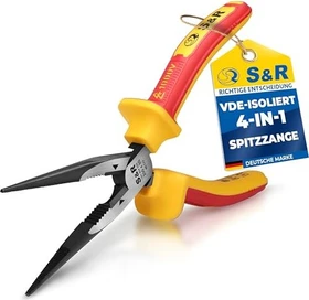 S&R 200 VDE Flachrundzange
