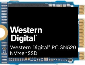 Western Digital PC SN520 NVMe SSD 256GB, M.2 2230 / B-M-Key / PCIe 3.0 x2