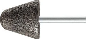 Pferd KE 3232 6 AN 24 N5B INOX EDGE Kegelstift Schleifstift K24, 32x32mm, 5 Stück