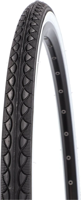 Fischer Road 700x35C Reifen schwarz/weiß