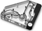 EK Water Blocks Quantum Line EK-Quantum Momentum ASUS ROG Maximus XII Formula D-RGB VRM Bridge, Nickel, Acryl Vorschaubild