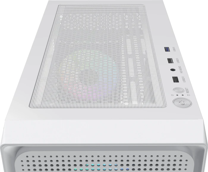 Ocypus Gamma C50 ARGB, weiß, Glasfenster