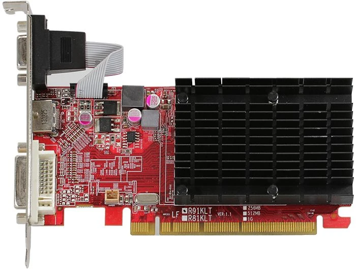 PowerColor Radeon R5 230 passiv, 1GB DDR3, VGA, DVI, HDMI