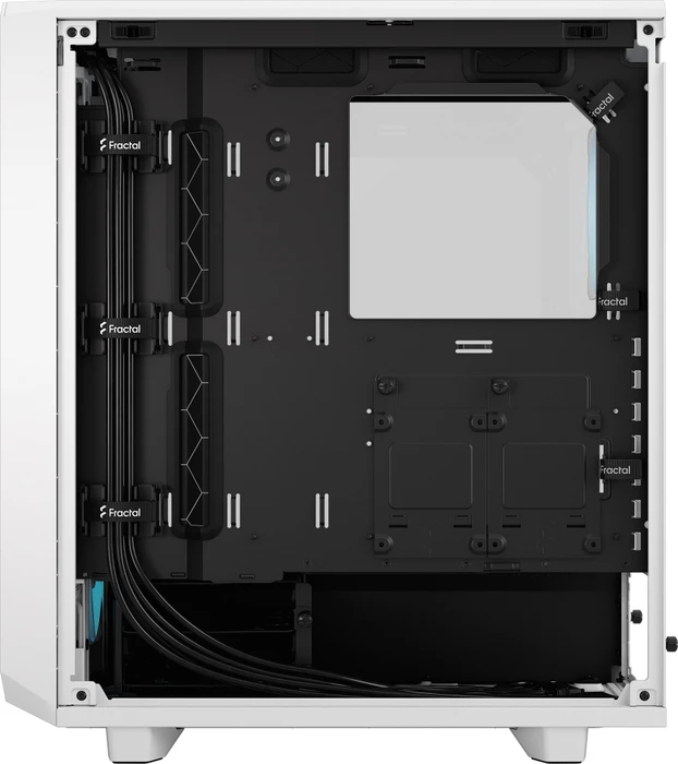Fractal Design Meshify 2 Compact RGB White TG Clear Tint, Glasfenster