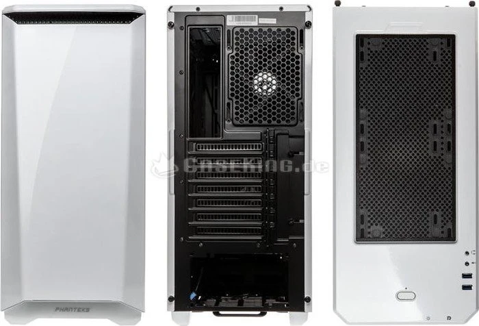 Phanteks Eclipse P400 Tempered Glass Edition weiß, Glasfenster