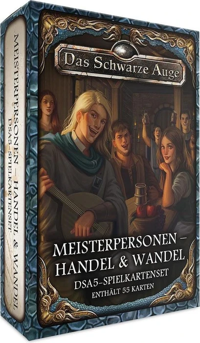 Das Schwarze Auge Spielkartenset Meisterpersonen Handel & Wandel