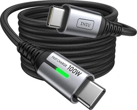 INIU USB-C auf USB-C Kabel 100W 2m schwarz