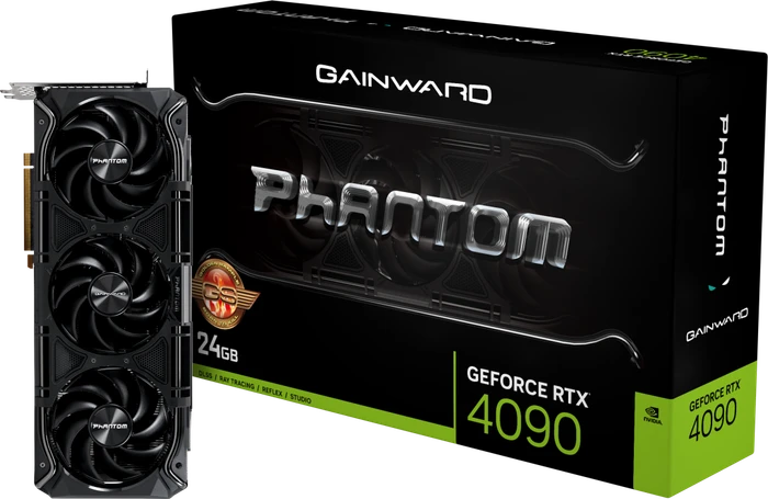 Gainward GeForce RTX 4090 Phantom GS, 24GB GDDR6X, HDMI, 3x DP
