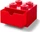 LEGO Aufbewahrungsstein mit Schubfach Schubladenbox, 1 Schublade, rot (5006140)