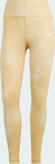 adidas Train Essentials AOP Flower Tie-Dye Hose lang crystal sand/semi spark (Damen)