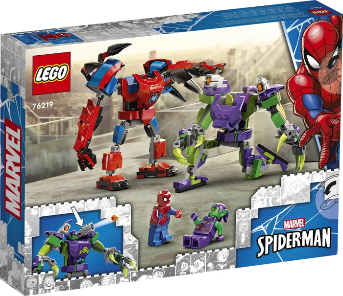 LEGO Marvel Super Heroes Spielset - Spider-Mans und Green Goblins Mech-Duell