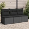 vidaXL Gartensofa/Gartenbox 3-Sitzer mit Kissen Vorschaubild