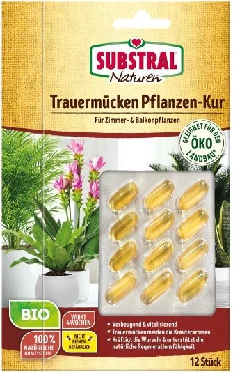 Evergreen Garden Care Naturen Trauermücken Pflanzen-Kur Kapseln, 12 Stück