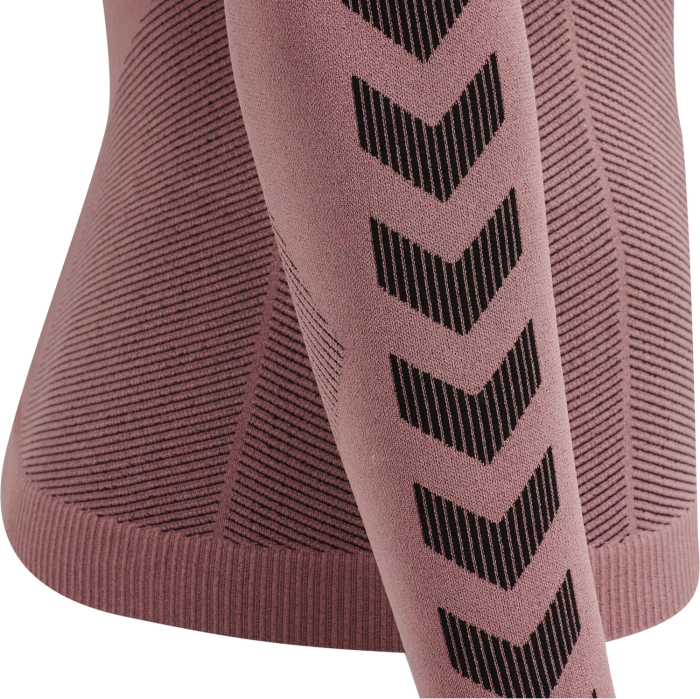 hummel Seamless First Jersey Funktionsshirt langarm dusty rose (Damen)