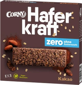 Corny Haferkraft zero Müsliriegel Kakao 140g (4x 35g)