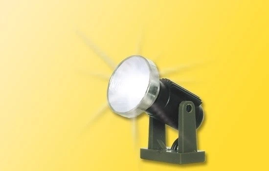 Viessmann Flutlichtstrahler nieder, LED weiß
