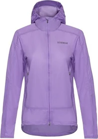 Gore Wear Fernflow Hooded Windbreaker Fahrradjacke scrub purple (Damen)