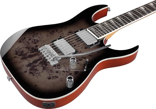 Ibanez GRG220PA1 BKB Transparent Brown Black Burst