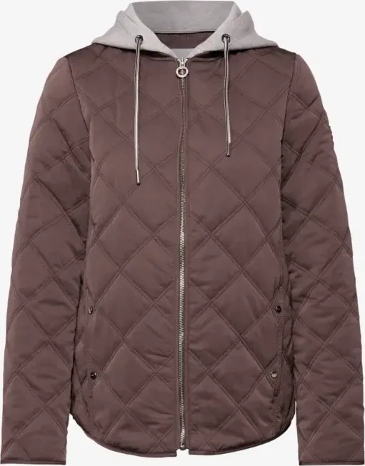 Street One Jacke mit abnehmbarer Kapuze Funktionsjacke mahogany brown (Damen)