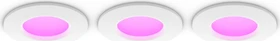 Philips Hue White and Color Ambiance Slim Einbauleuchte 90mm 3-flammig weiß