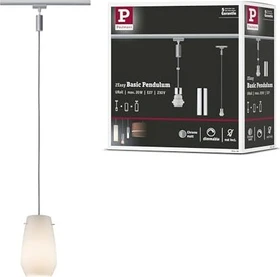 Paulmann URail 2Easy Basic Schienensystem Pendelleuchte E27 chrom matt, 1 Stück