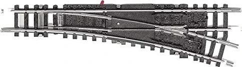 Trix - Spur N - Minitrix Rechts-Weiche Länge 112.6mm