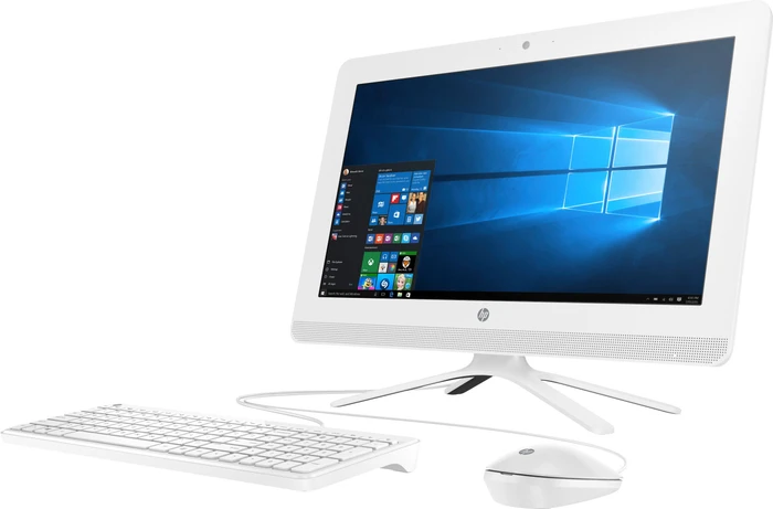 HP All-in-One 20-c450ng, weiß, Celeron J4005, 4GB RAM, 1TB HDD
