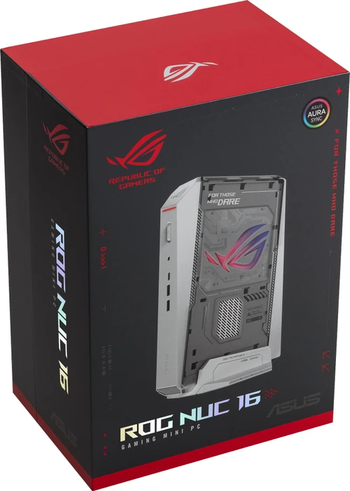 ASUS ROG NUC 16 - Jean Canyon - RNUC16JNK9X28AA2W, weiß, Core Ultra 9 290HX Plus, 32GB RAM, 2TB SSD, GeForce RTX 5080, EU-Netzkabel