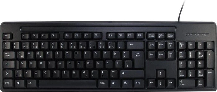Inter-Tech Eterno KM-3123 schwarz, USB, DE