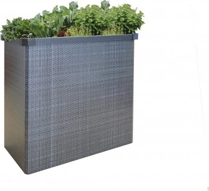 Juwel Easy Garden Balkon- und Terrassenhochbeet dunkelgrau