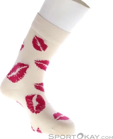 Happy Socks Kisses Socken weiß