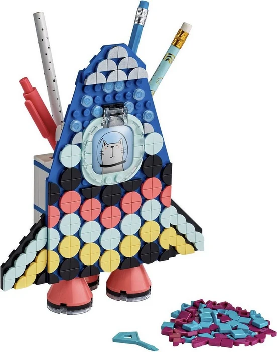 LEGO Dots - Raketen Stiftehalter
