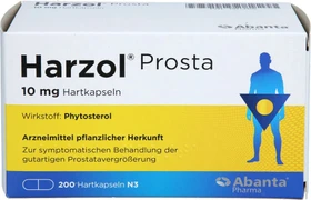 Abanta Harzol Prosta 10mg Hartkapseln, 200 Stück