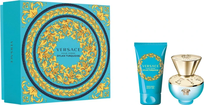 Versace Dylan Turquoise EdT 30ml + Körpergel 50ml Duftset