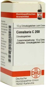 DHU Cinnabaris C200 Globuli, 10g