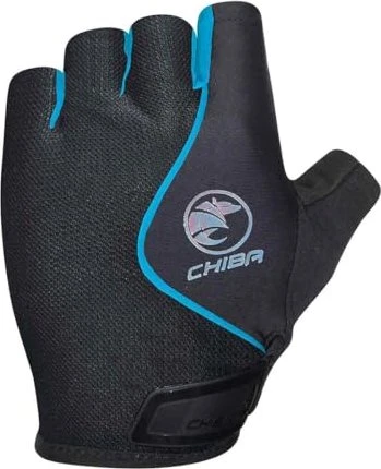 Chiba Air Plus Fahrradhandschuhe schwarz/türkis (Damen)