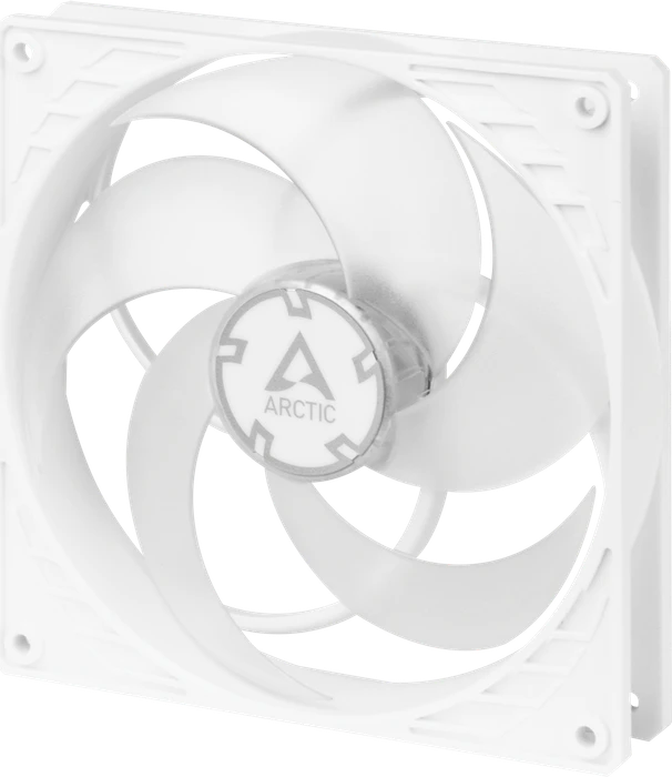 ARCTIC P14 PWM PST weiß/transparent, 140mm