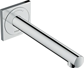Hansgrohe Axor Uno Elektronik-Waschtischmischer Unterputz für Wandmontage mit Auslauf 221mm chrom