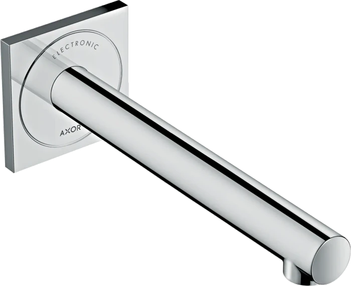 Hansgrohe Axor Uno Elektronik-Waschtischmischer Unterputz für Wandmontage mit Auslauf 221mm chrom
