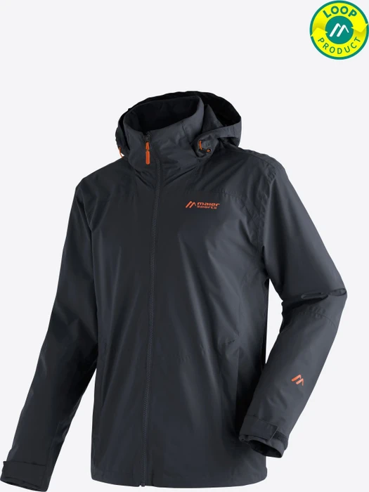 Maier Sports Metor Rec Funktionsjacke schwarz (Herren)