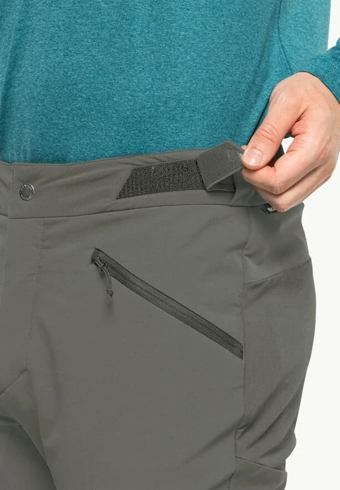 Jack Wolfskin Salmaser Hose lang gecko green (Herren)