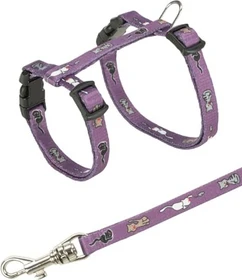 Trixie Junior Kätzchengeschirr mit Leine, Kitty Cat Motiv, 21-33cm