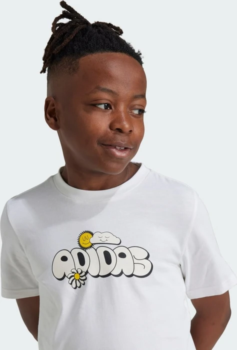 adidas Graphic T-Shirt kurzarm weiß (Junior)
