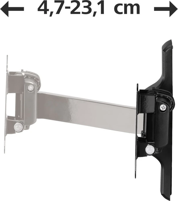 Hama TV-Wandhalterung Fullmotion 5 Sterne XS 1 Arm schwarz