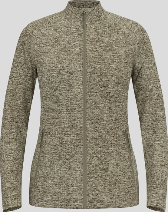 Odlo Tencia Mid Layer Jacke vetiver melange (Damen)