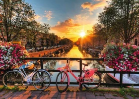 Ravensburger Puzzle Fahrräder in Amsterdam