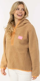 Zwillingsherz Hoodie Hoodie taupe (Damen)
