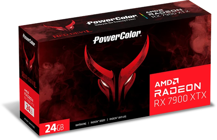 PowerColor Red Devil Radeon RX 7900 XTX, 24GB GDDR6, HDMI, 3x DP