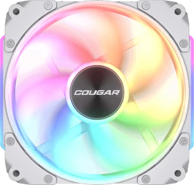 Cougar Apolar 120 ARGB Reverse Blade White, weiß, 120mm